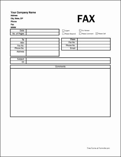 Pdf Fax Cover Sheet Fillable Beautiful Free Detailed Pany Fax Cover Sheet From formville
