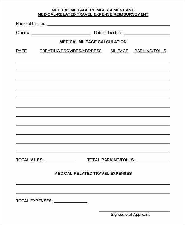 Printable Per Diem Form Template Printable Forms Free Online