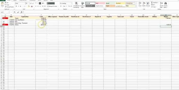 Personal Income and Expense Spreadsheet Beautiful Simple Spreadsheet for In E and Expenses Excel