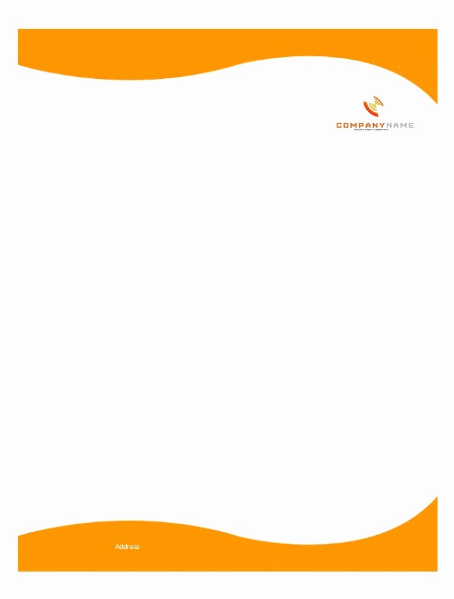 Personal Letterhead Templates Free Download Fresh 45 Free Letterhead Templates &amp; Examples Pany