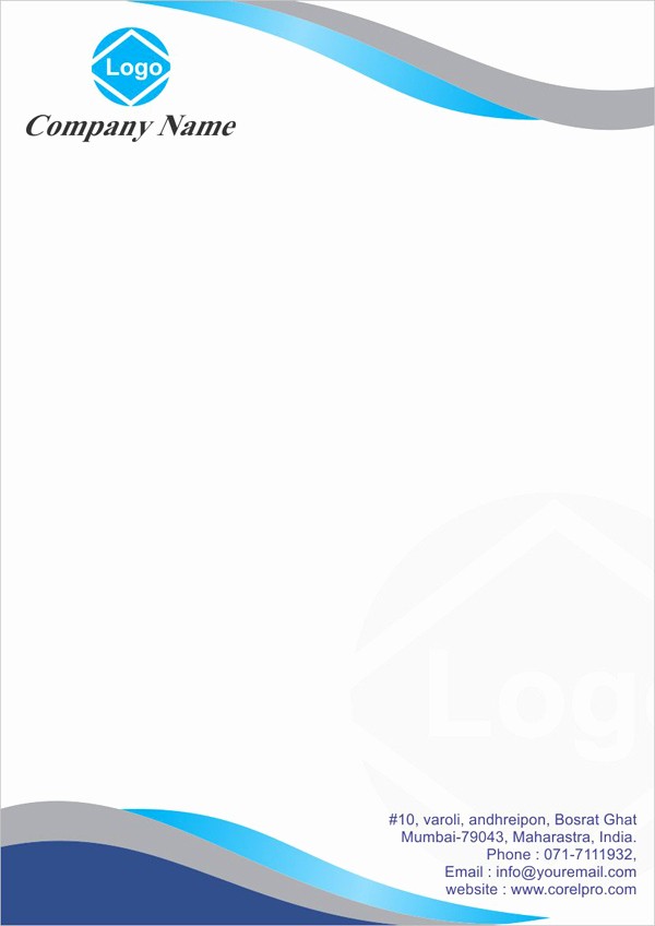 Personal Letterhead Templates Free Download Lovely Letterhead Templates