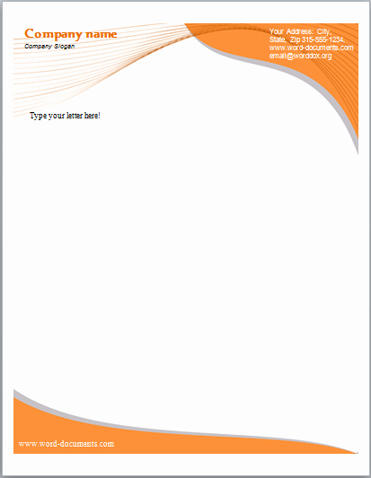 Personal Letterhead Templates Free Download New 33 Free Letterhead Templates In Word Excel Pdf