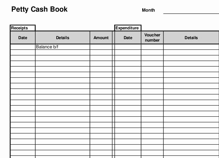 Petty Cash Balance Sheet Template Fresh Bookkeeping Templates Free Bookkeeping