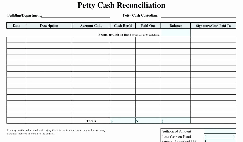 Petty Cash Balance Sheet Template Luxury Cash Sheet Template Templates Daily Cash Flow Sheet