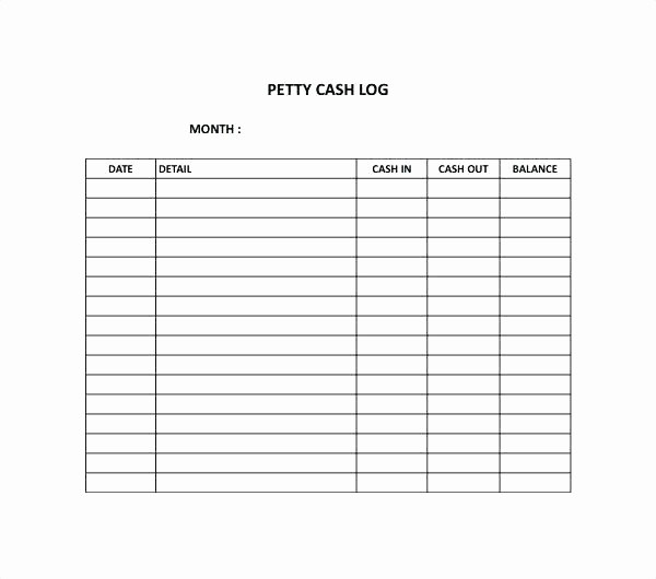 Petty Cash Balance Sheet Template Unique Simple Daily Cash Balance Sheet Template Amp Sample form