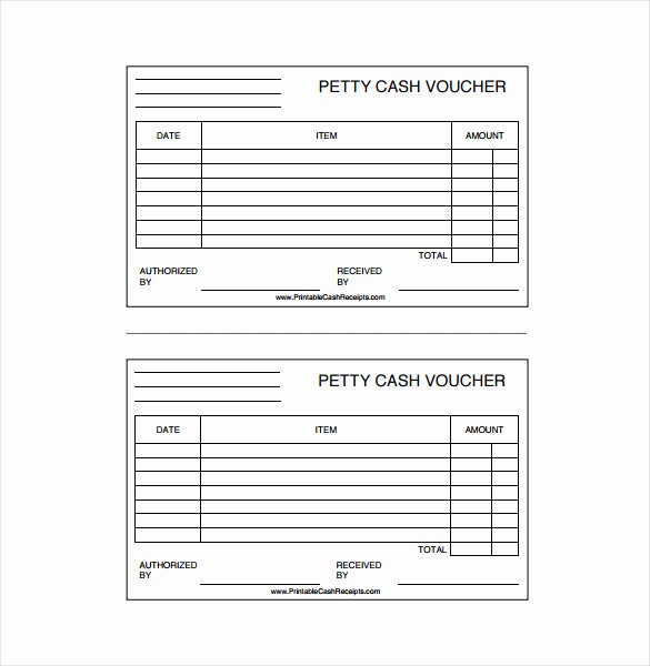 Petty Cash Receipt Template Free Best Of 14 Cash Voucher Templates Pdf Doc Psd