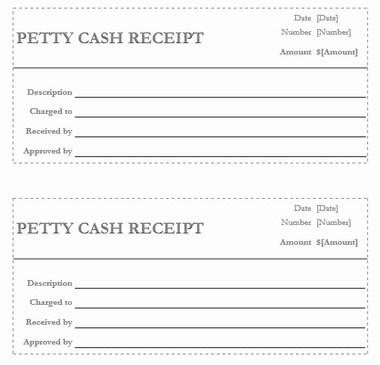 Petty Cash Receipt Template Free Lovely 8 Free Sample Petty Cash Receipt Templates Printable Samples