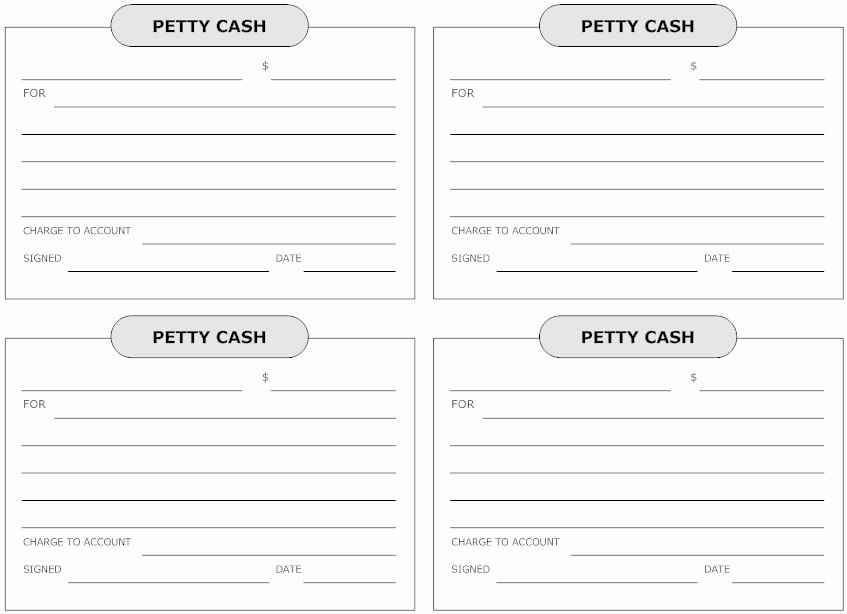 Petty Cash Receipt Template Free New Best S Of Simple Petty Cash Voucher form Petty Cash