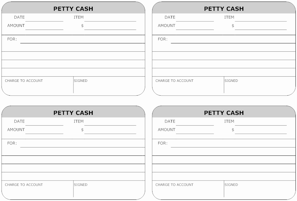 Petty Cash Receipt Template Free Unique top 5 Layouts Petty Cash Templates Word Templates