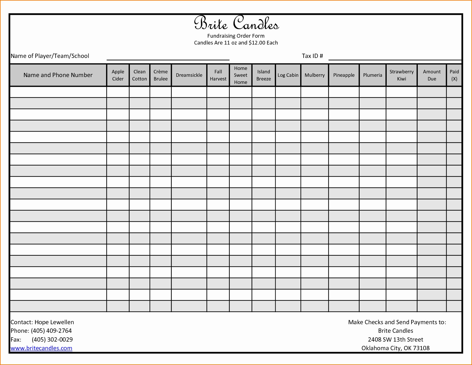 Photography order form Template Excel Unique Picture order form Template Graphy