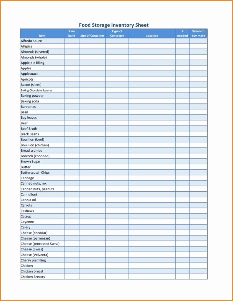 Physical Inventory Count Sheet Template Fresh Product Inventory Sheet Template and Sample Inventory