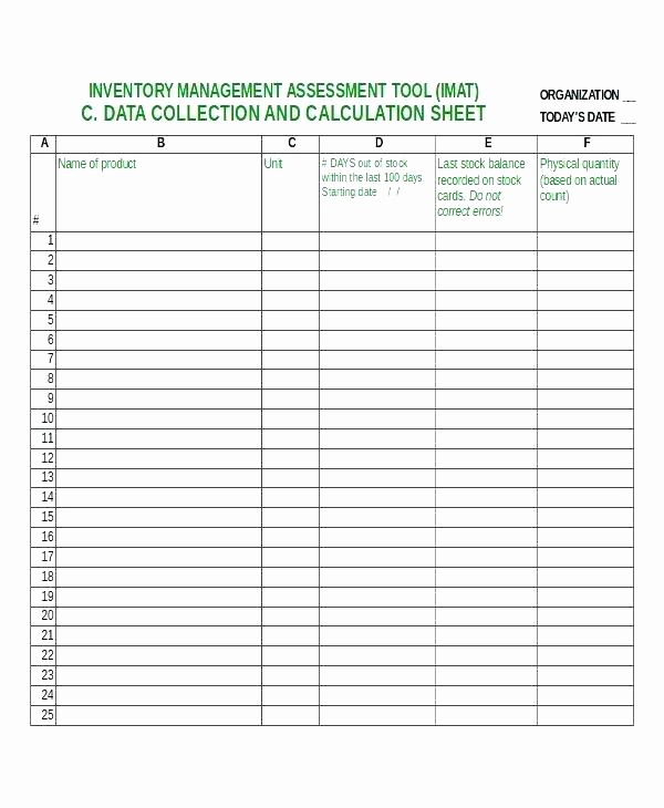 Physical Inventory Count Sheet Templates Best Of Excel Inventory Sheet Count Template Physical Counting
