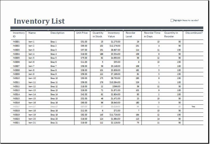 Physical Inventory Count Sheet Templates Fresh Inventory Sheet Dc Design