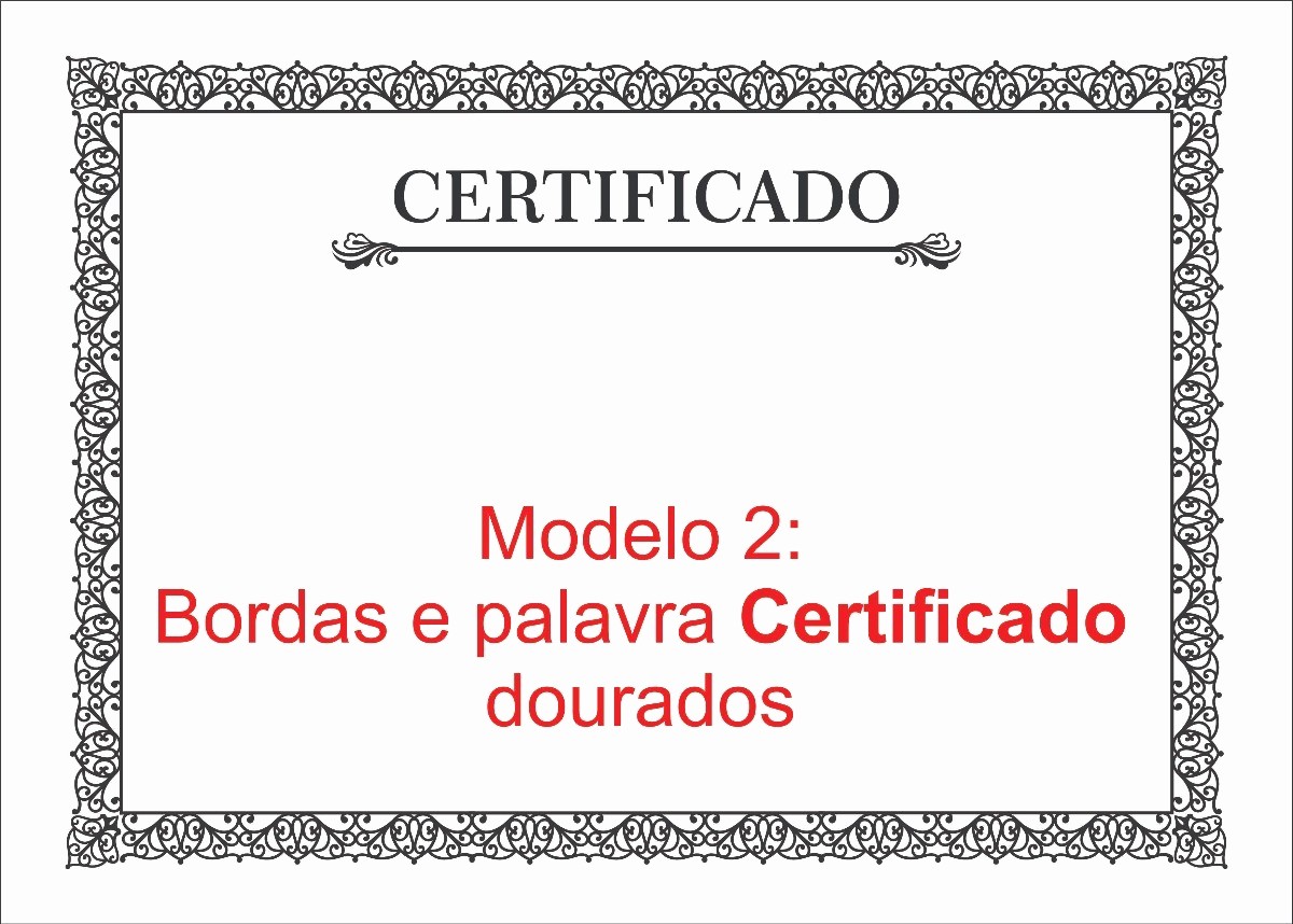 Plantillas De Diplomas Para Editar Luxury Certificado Diploma P Imprimir Bordas Dourado Kit 5