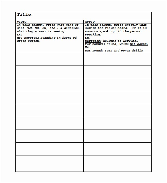 Play Script format In Word Awesome 6 Writing Templates Word Pdf