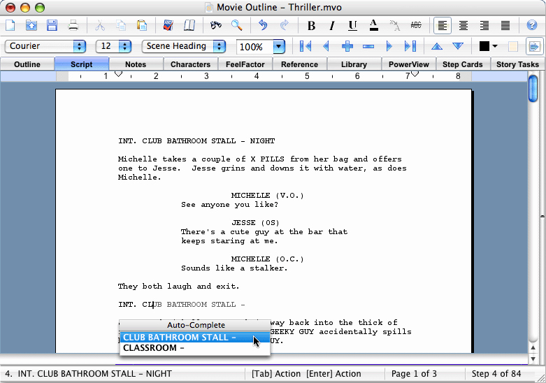 Play Script format In Word Awesome Screenplay format A Guide to Industry Standard Script