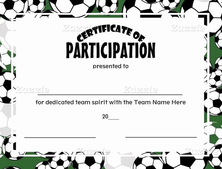 Player Of the Game Certificate New soccer Certificate Templates Printable