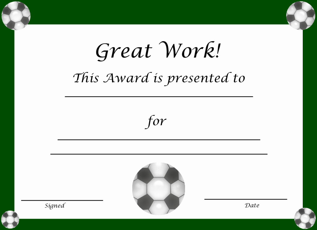 Player Of the Game Certificates New Youth soccer Trophy Quotes Quotesgram