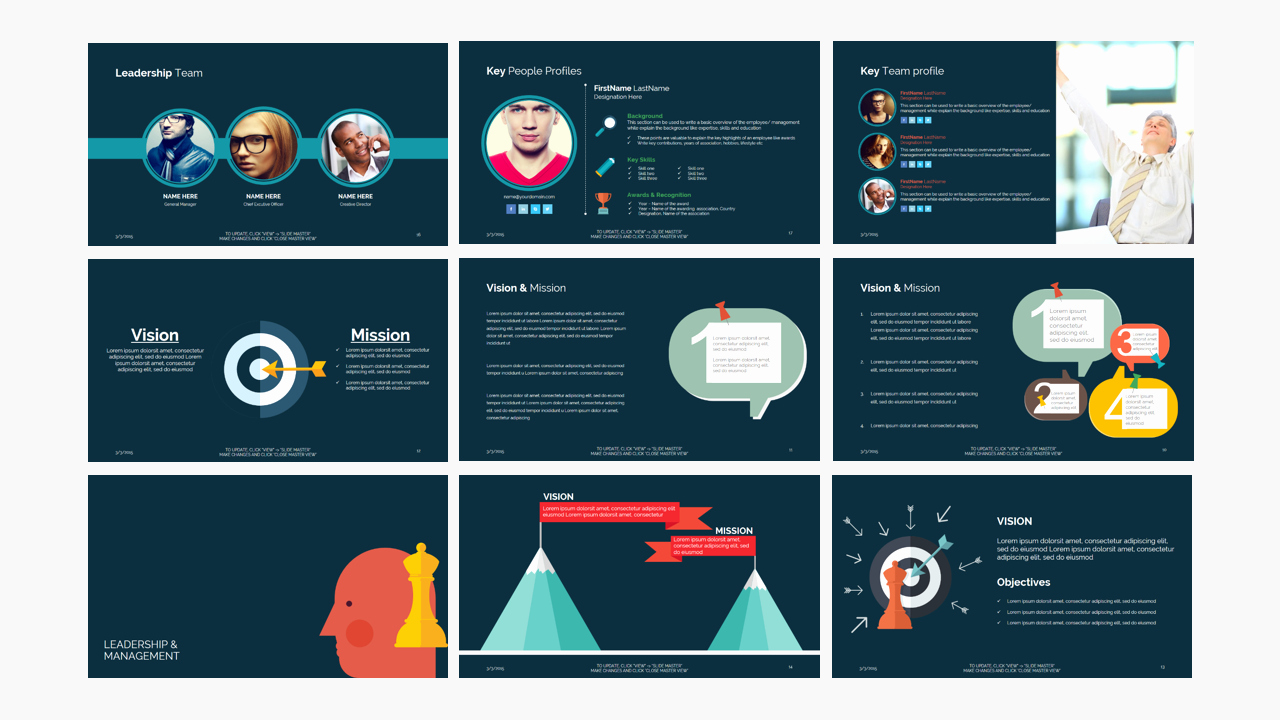 think business presentation template