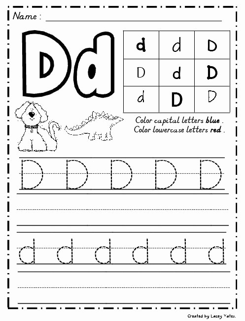 Practice Writing Paper for Kindergarten Luxury Wild About Teaching Search Results for Letters