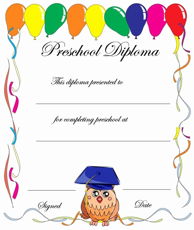 Pre K Graduation Invitations Templates Awesome 16 Best Images About Preschool Diploma On Pinterest