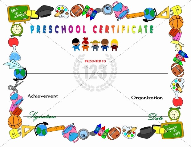 Preschool Graduation Certificate Free Printable New Amazing Preschool Certificates for Your Kids