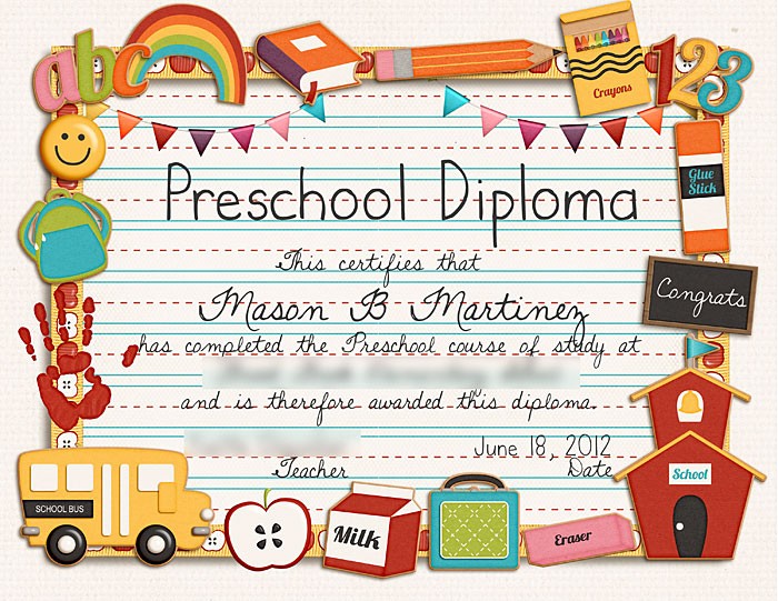 Preschool Graduation Certificate Free Printable New Sweet Shoppe Designs – the Sweetest Digital Scrapbooking