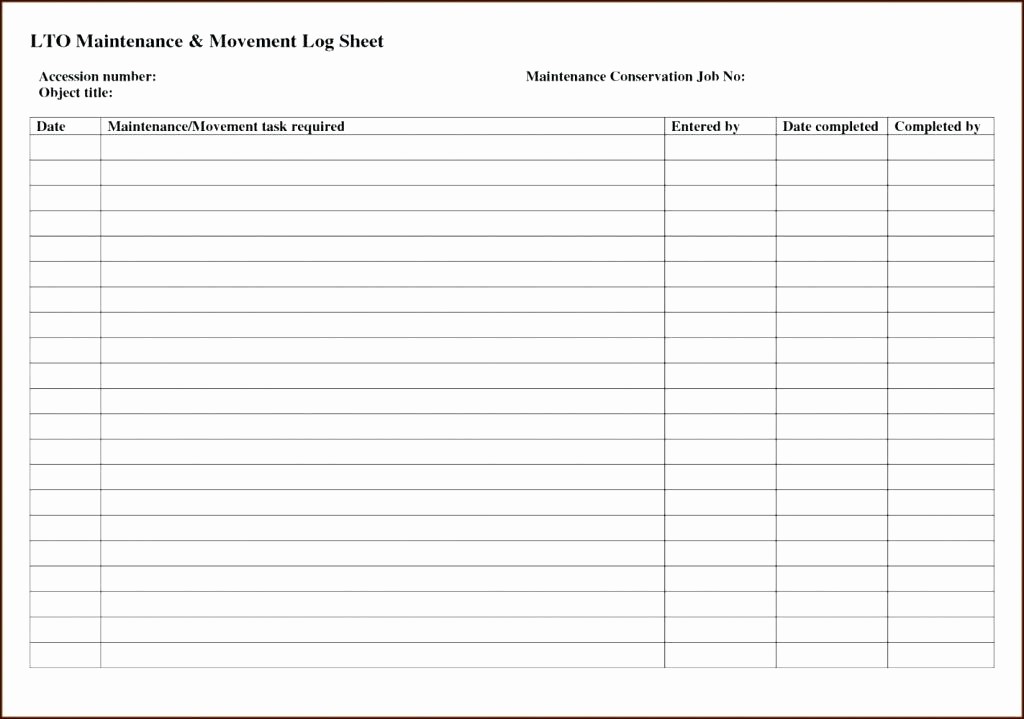 Preventive Maintenance Schedule Template Excel Best Of Preventive Maintenance Schedule Template Download Free