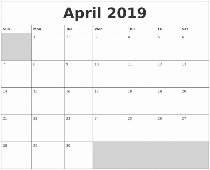 Printable 12 Month Calendar 2019 New 12 Month Calendar 2019 Printable Calendar Monthly Calendar