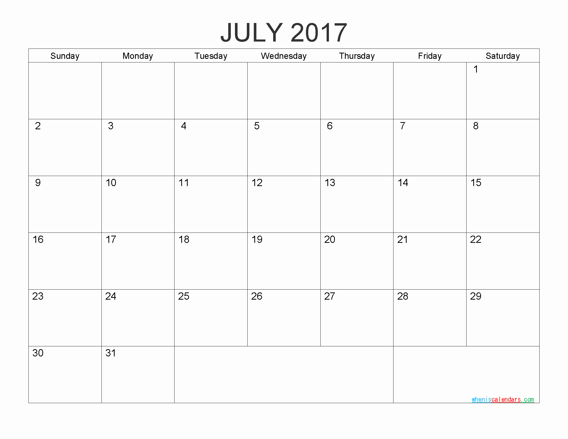 Printable 2017 Monthly Calendar Template Inspirational Free Printable Calendar 2017 Monthly Calendar by Pdf