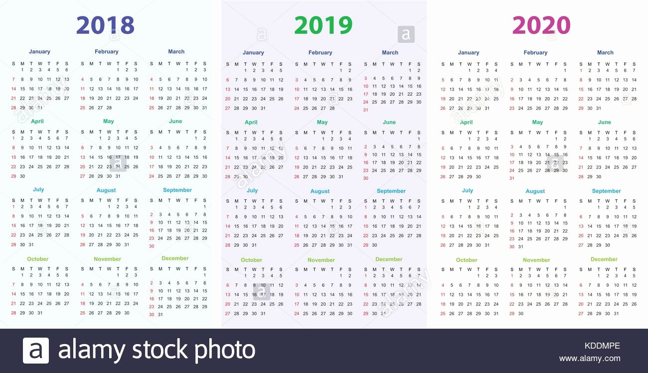 Printable 2018 and 2019 Calendar Unique Printable Calendar Stock S &amp; Printable Calendar Stock
