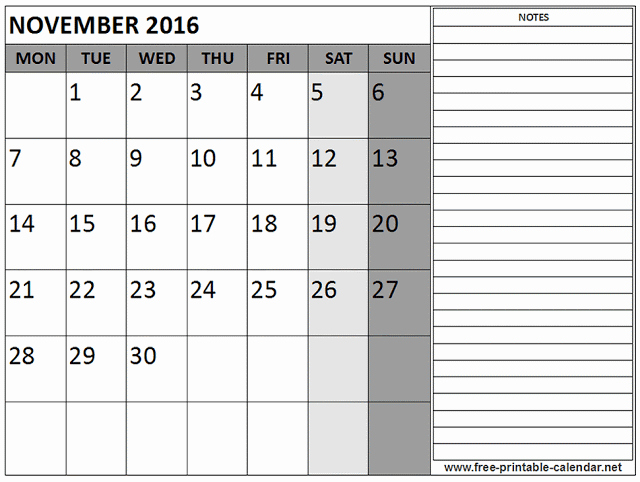 Printable 6 Month Calendar 2016 Fresh Printable Calendar 2016
