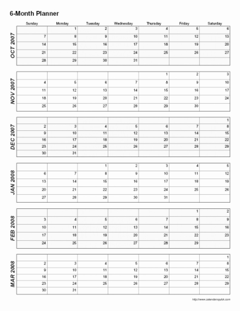 Printable 6 Month Calendar 2016 Lovely Printable 6 Month Calendar Printable 360 Degree