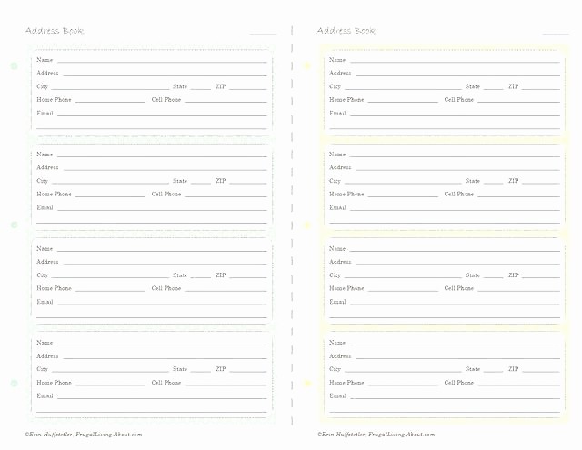 Printable Address Book Template Word Lovely Printable Address Book Template Booklet Word – Deepwatersfo