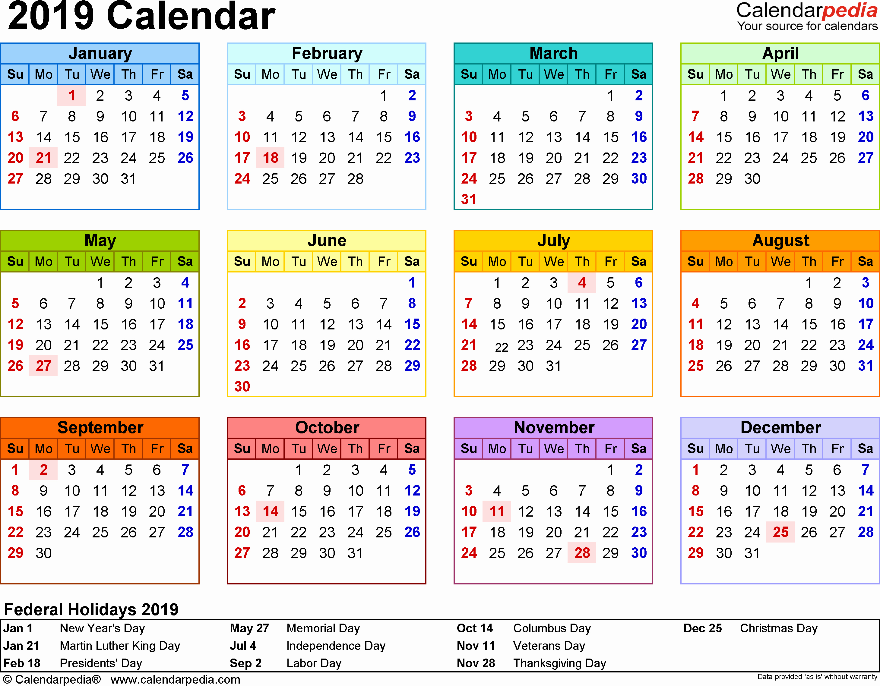Printable Calendar 2018 and 2019 Fresh May 2019 Calendar Template