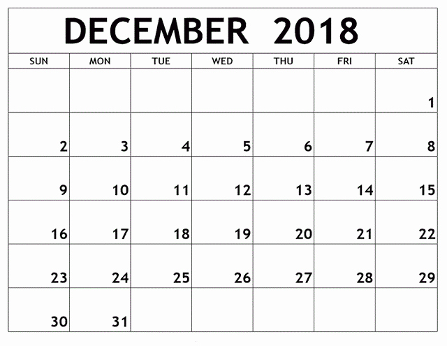 Printable Calendar December 2018 Landscape Best Of Printable December 2018 Landscape &amp; Portrait Calendar