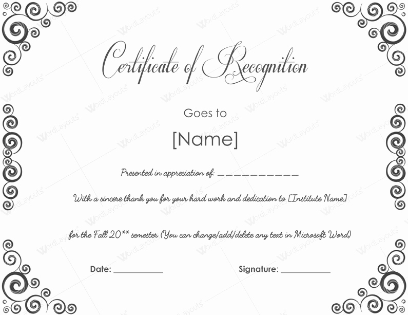 Printable Certificate Of Achievement Template Awesome Printable Certificate Of Achievement Template