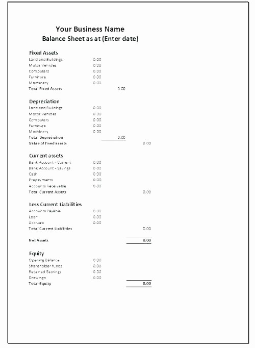 Printable Checking Account Balance Sheet Lovely Accounting forms Printable Balance Sheet Account