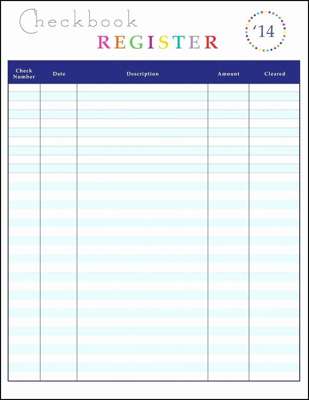 Printable Checking Account Balance Sheet New Sample Check Register Template Printable Sheets Free Blank