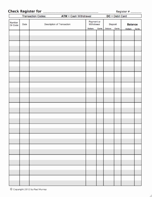 Printable Checking Account Balance Sheet Unique 25 Best Ideas About Checkbook Register On Pinterest