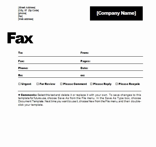 Printable Cover Sheet for Fax Elegant Stuning Printable Fax Cover Sheet