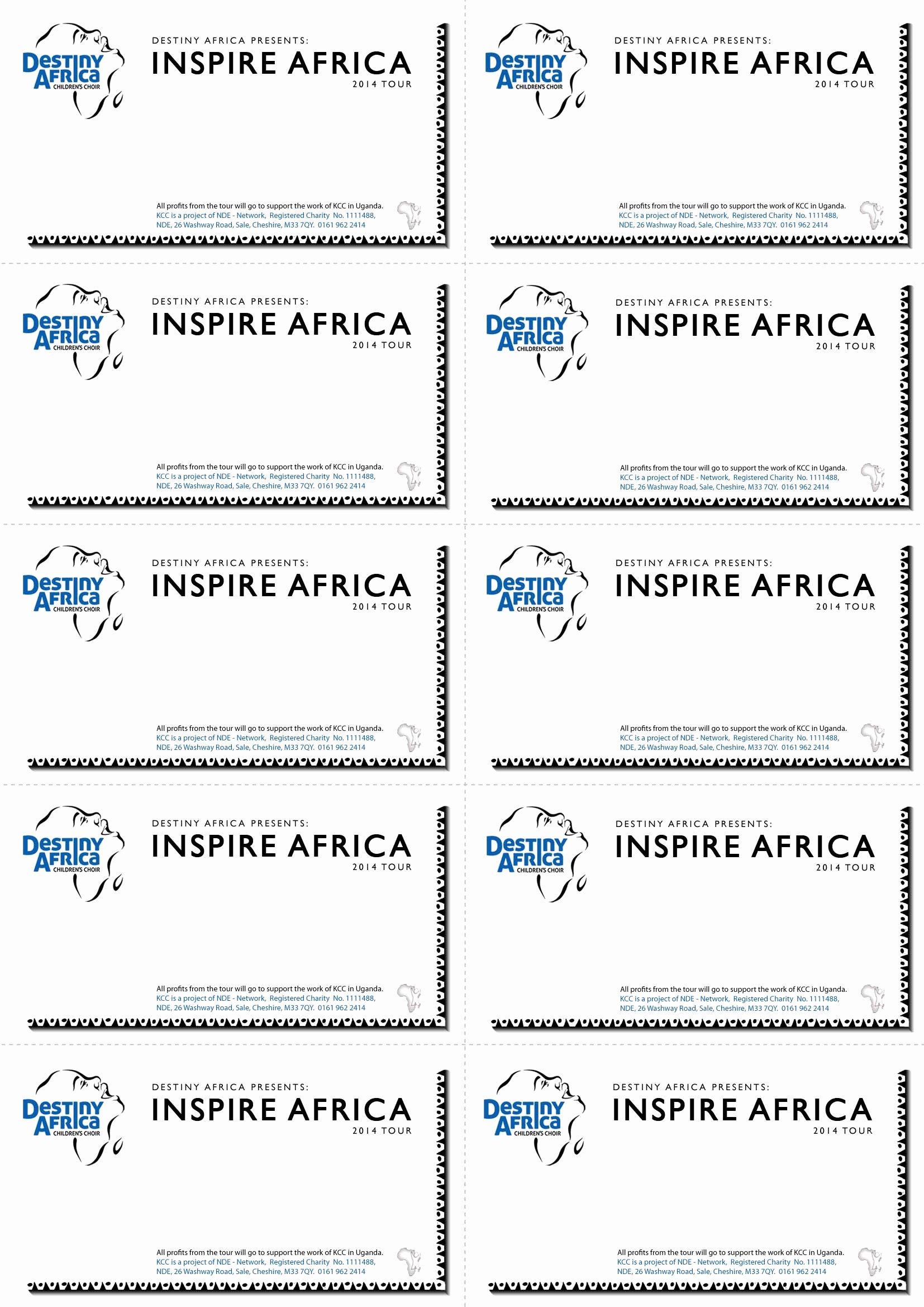 Printable event Tickets Template Free Unique event Ticket Template Word Bamboodownunder