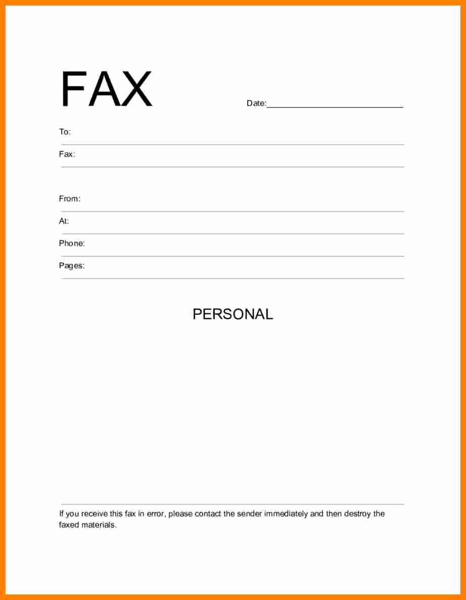 Printable Fax Cover Sheet Confidential New 7 Free Fax Cover Sheet Confidential