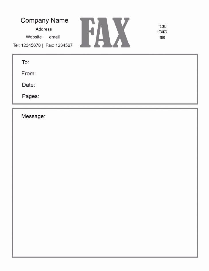 Printable Free Fax Cover Sheet Awesome Fax Cover Sheets Cover Trakore Document Templates