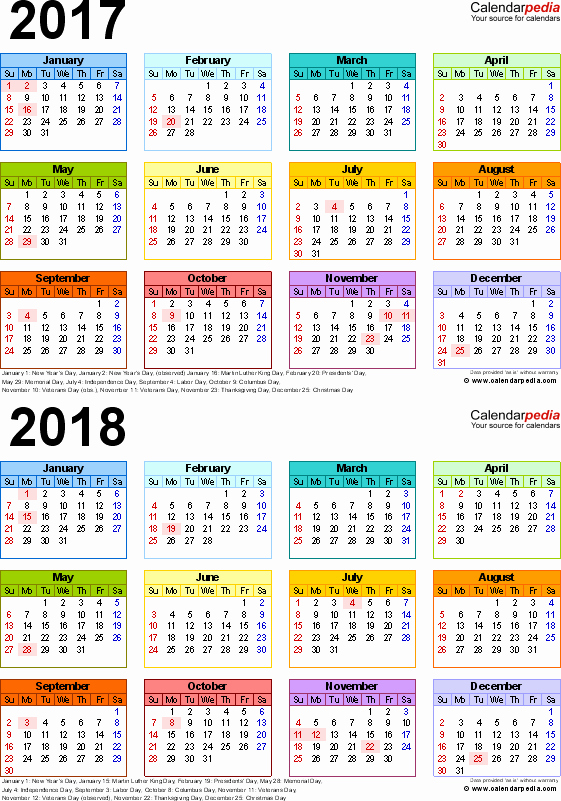 Printable Full Year Calendar 2017 New Campusjaar 2017 2018 Campus Columbus