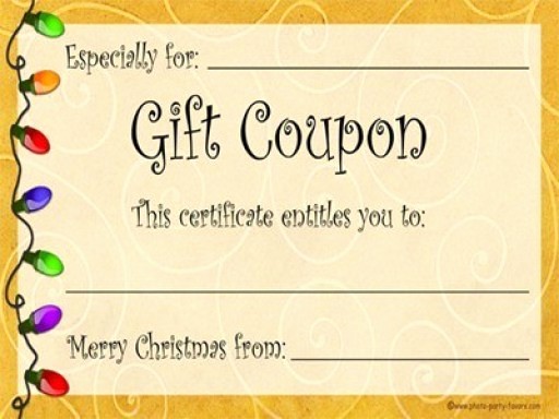 Printable Gift Coupon Templates Free Lovely 13 Free HTML Coupon Templates Styles Designs