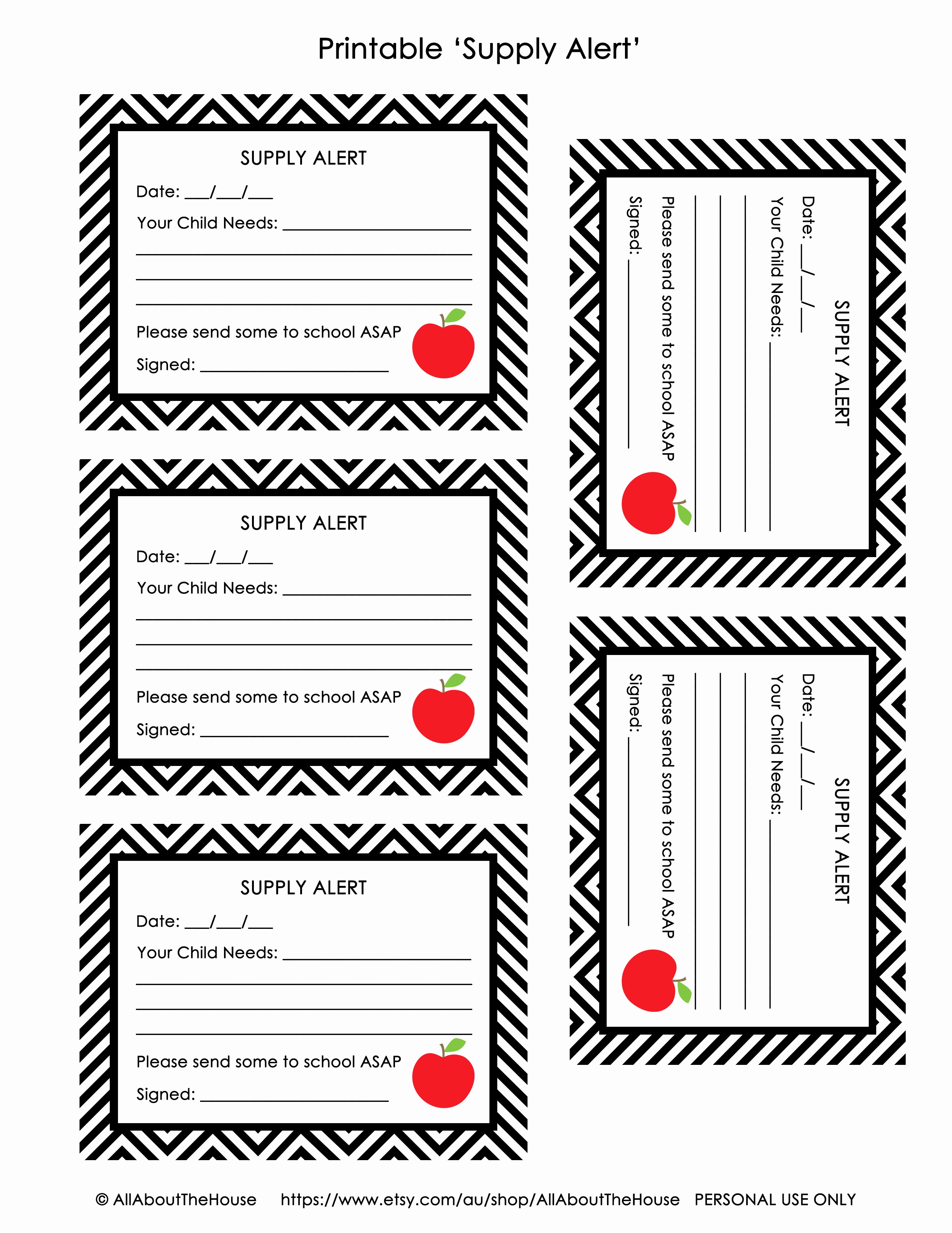50 Printable Hall Passes For Students