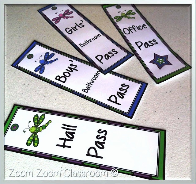Printable Hall Passes for Students Fresh Lessons by Molly Tips On Managing Student Bathroom Sign