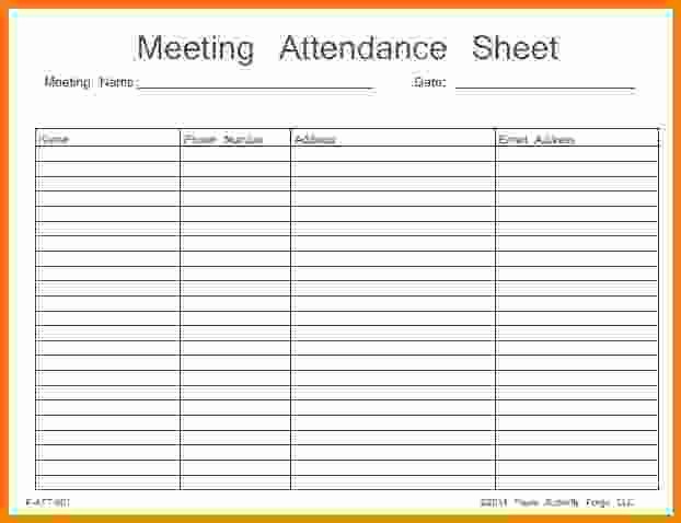 Printable Meeting Sign In Sheet Fresh Aa Meeting attendance Sheet Free Download Aashe