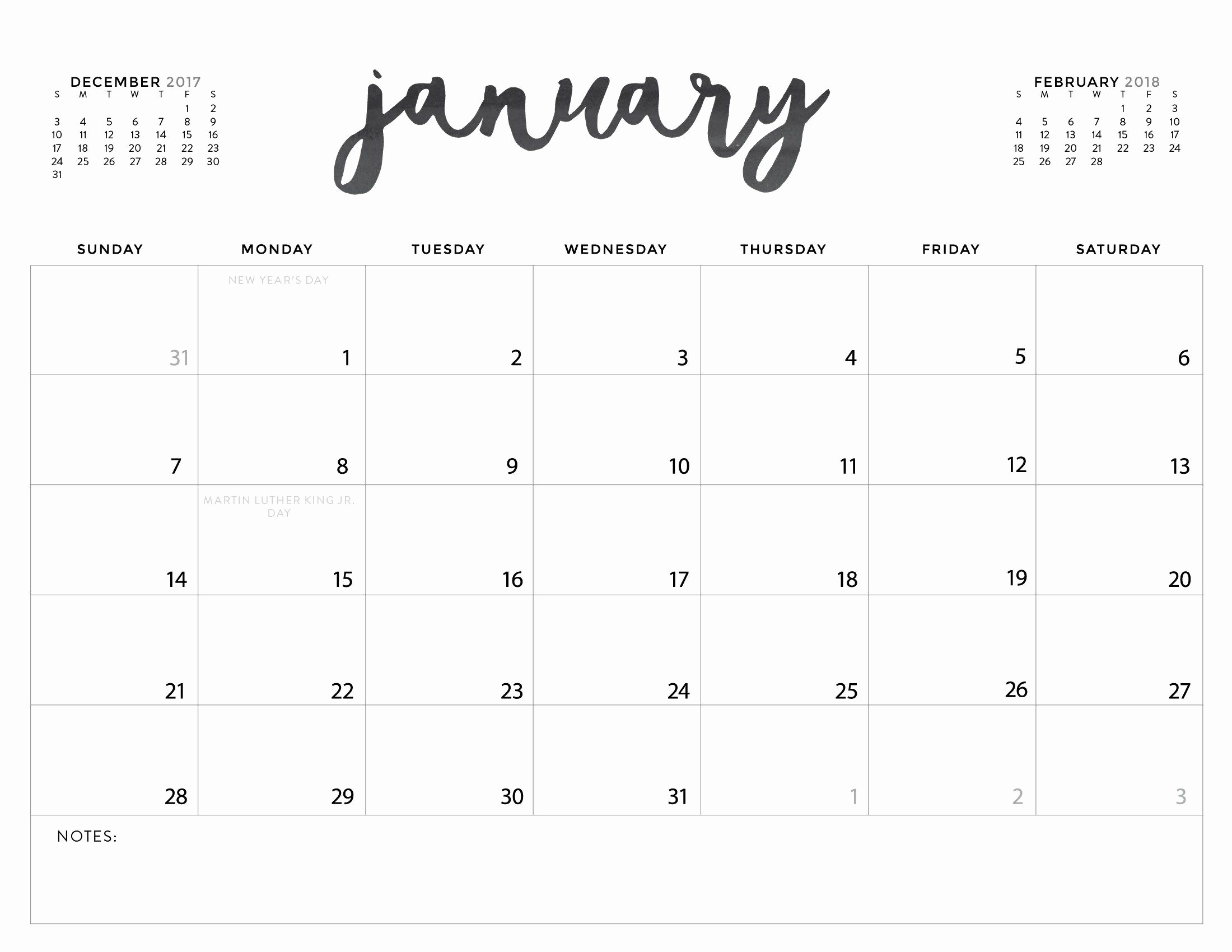 Printable Monday Through Friday Calendar Fresh Printable Calendar August 2018 Monday – Calendar Printable
